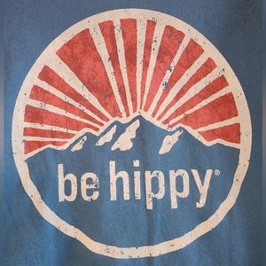 Be Hippy Men's Sized Large Sustainable T-Shirt